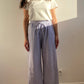 BLEU - PANTALON RAYÉ