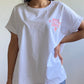 BLANC - T-SHIRT IMPRIMER