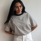 MARINE - T-SHIRT RAYÉ