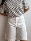 BLANC - SHORT BERMUDA