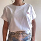 BLANC - T-SHIRT IMPRIMER MATCHA