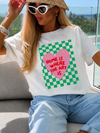 VERT - T-SHIRT IMPRIMER