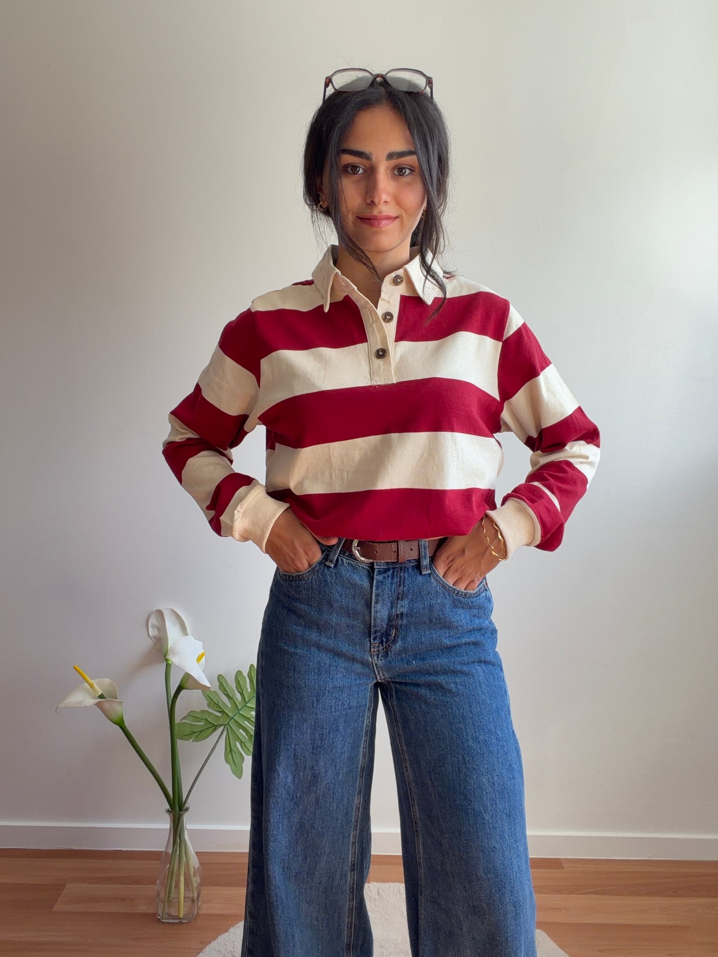 BORDEAUX - POLO RAYÉ