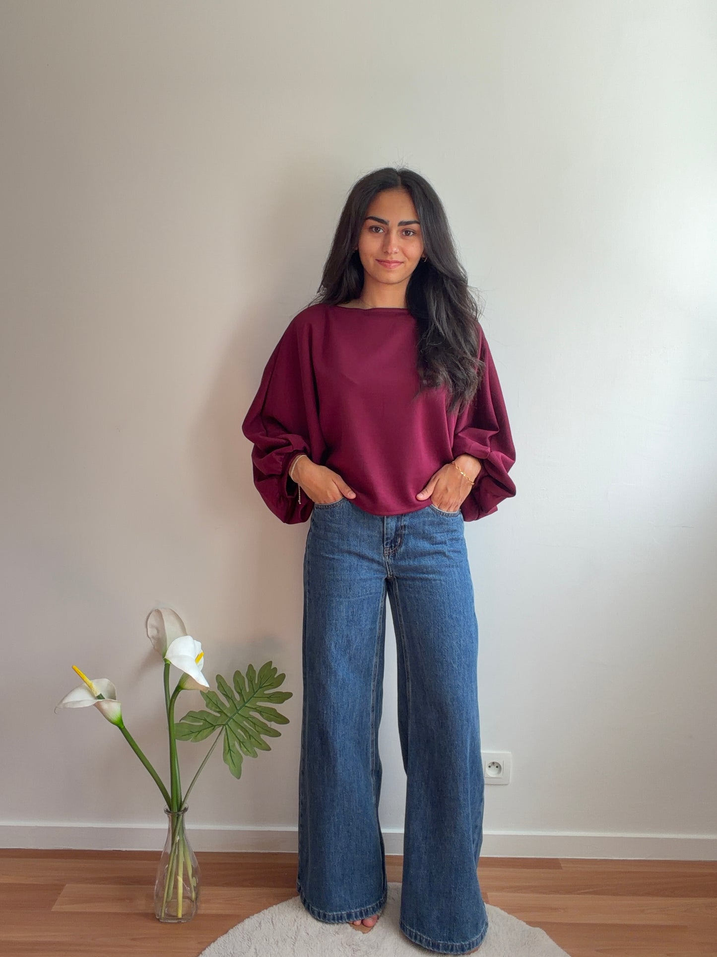 BORDEAUX - BLOUSE