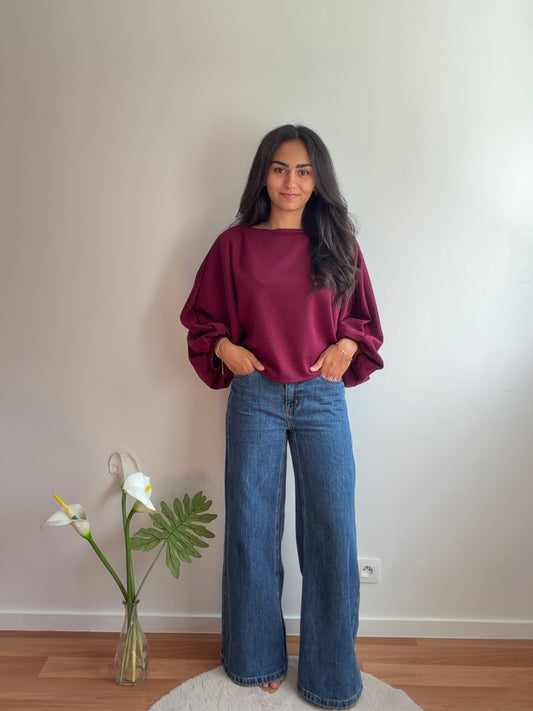 BORDEAUX - BLOUSE
