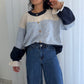 MARINE - GILET EN MAILLE