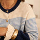 MARINE - GILET EN MAILLE