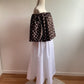 MARRON - BLOUSE ÉPAULE DÉNUDÉ A POIS
