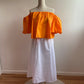 ORANGE - BLOUSE ÉPAULE DÉNUDÉ
