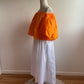 ORANGE - BLOUSE ÉPAULE DÉNUDÉ