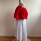 ROUGE - BLOUSE ÉPAULE DÉNUDÉ